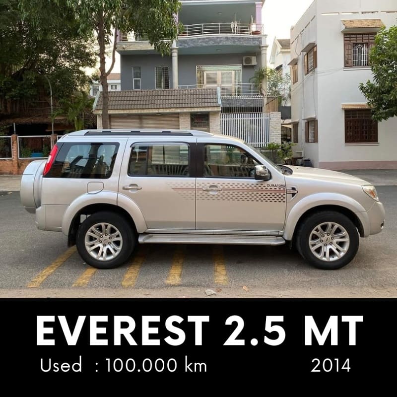 Bán Ford Everest 2014 - Máy Dầu 2,5L